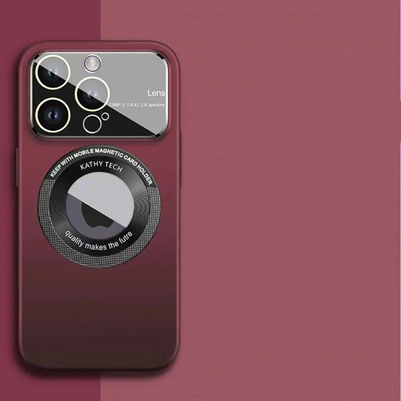 Capa Luxo Lens Protect janela de vidro iPhone 12 13 14 Pro Max