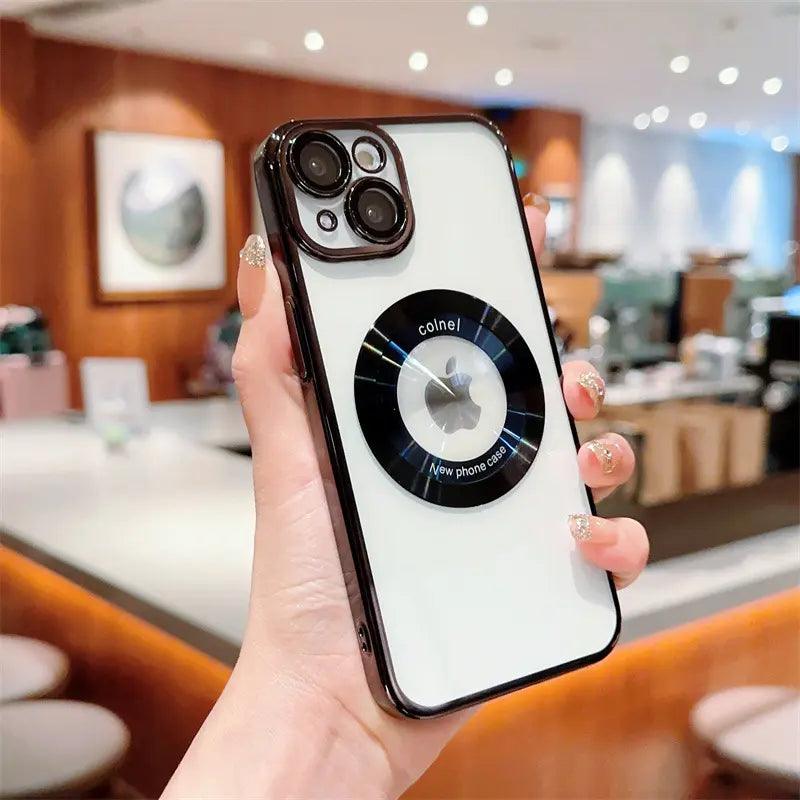 Capa Luxo Transparente Silicone com Magsafe, iPhone